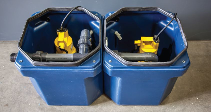 Drainmajor-Duo-pump-system waste water pump