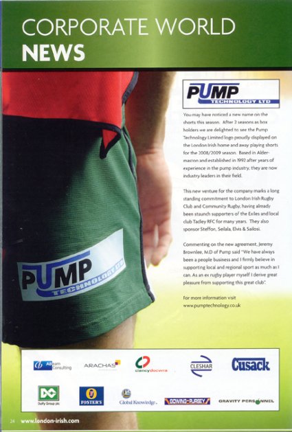 Shorts sponsorship