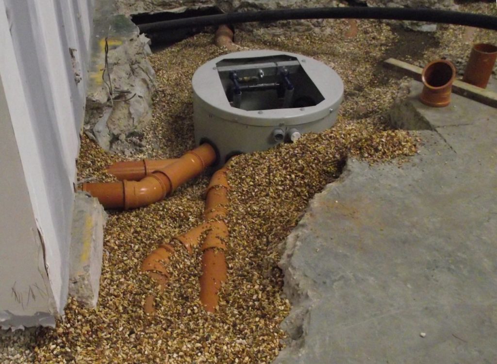 PumpMatic station being installed