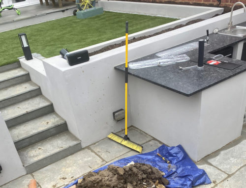 Pumped Drainage solution for Garden Room Kitchen
