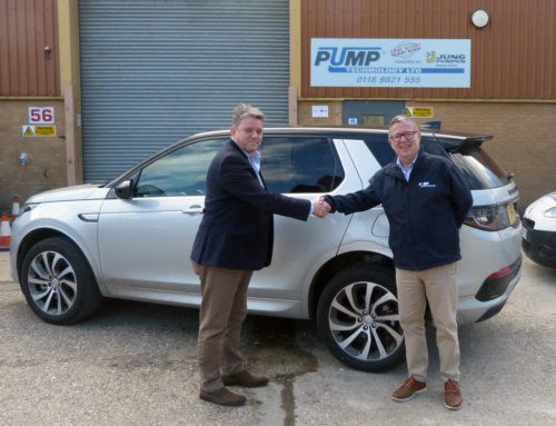 Pump Technology Ltd. donate car to  London Irish Foundation