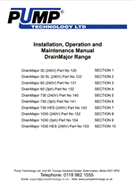 DrainMajor O&M