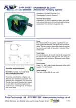 DrainMinor 30 datasheet DrainMinor 30 datasheet