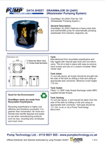 DrainMajor 30 (240V) Part No 120 Data Sheet