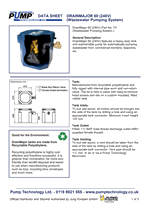DrainMajor 60 (240V) Part No 131 Data Sheet