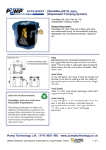 DrainMajor 60 (3ph) Part No 132 Data Sheet