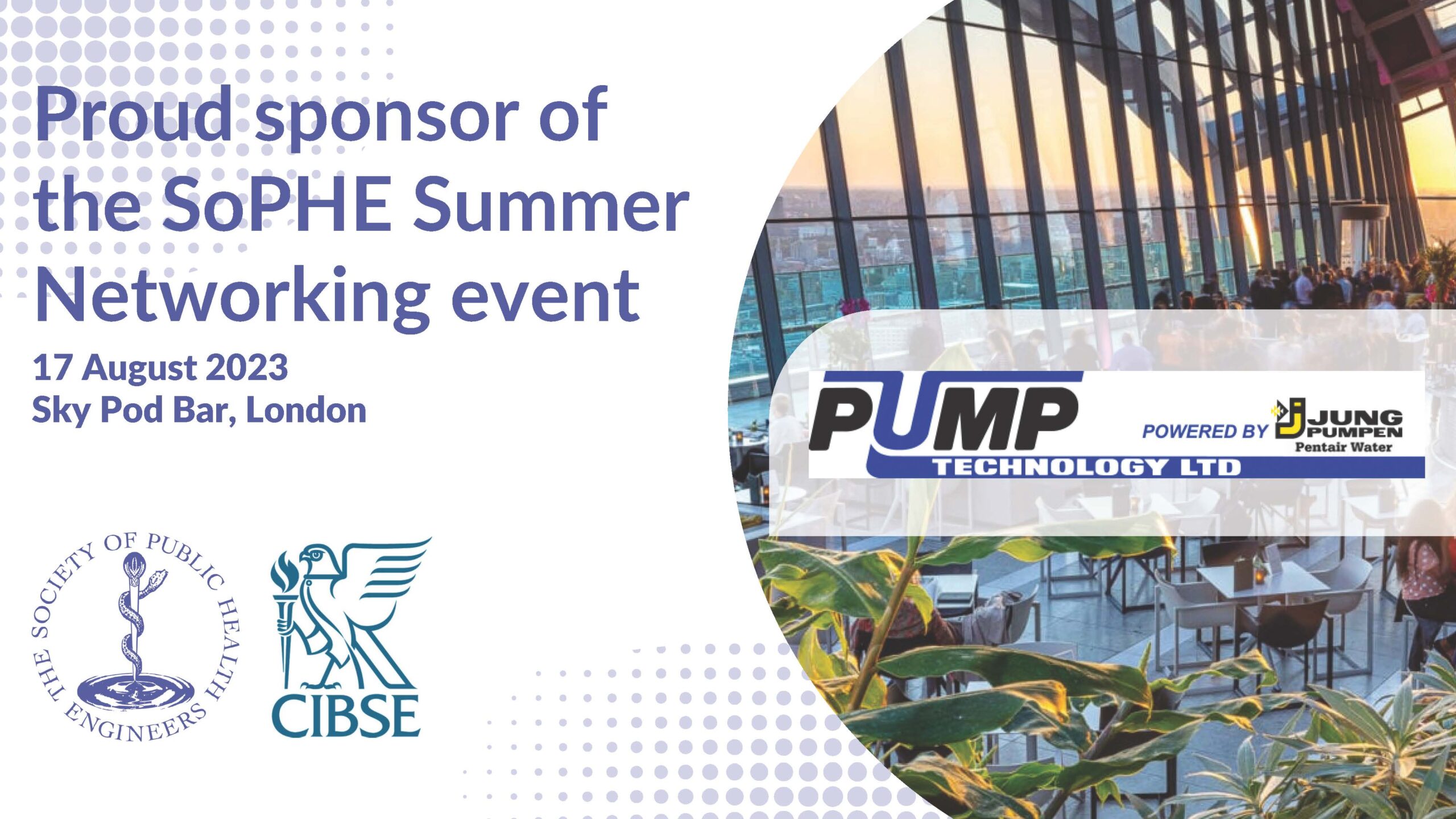 SoPHE Networking event Pump Technology