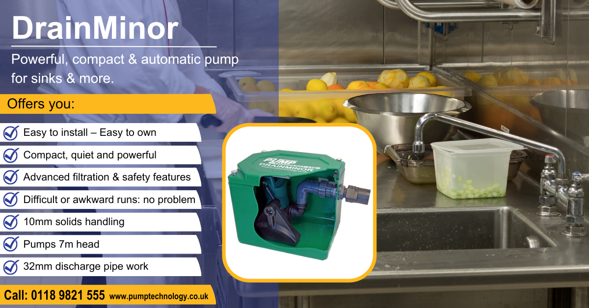 DrainMinor Sink Waste Pump DrainMinor Sink Waste Pump